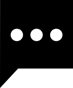 Comment Rectangular Speech Bubble With Three Dots Inside Craft Design Svg File, Free Vectors File